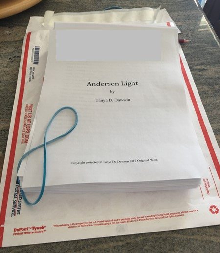 Andersen Light (Working Title) Manuscript Update